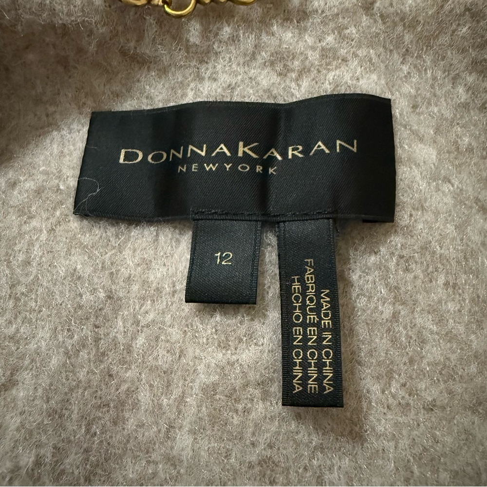 DONNA KARAN NEW YORK Women's Wool Blend Jacket Size 12 - Picture 5 of 9